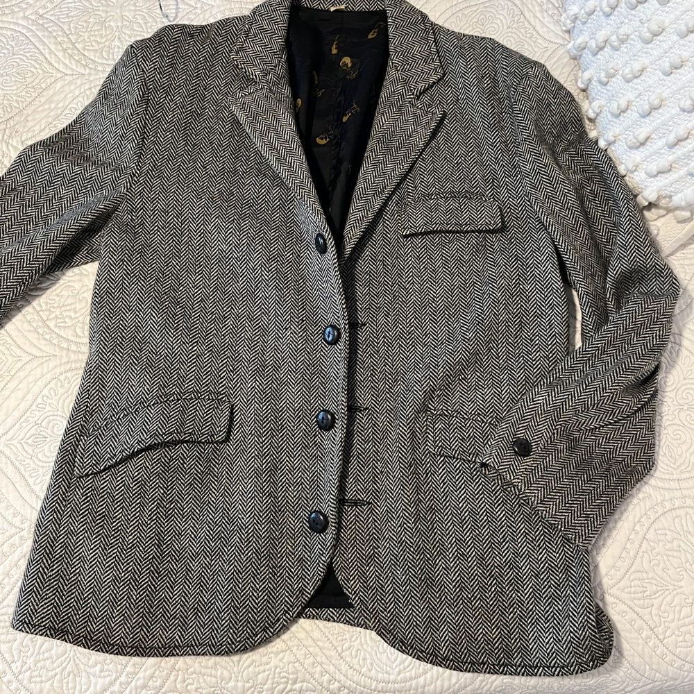 RARE! VIntage 1966 The Beatles Tweed Suit Coat & Pants - Picture 3 of 16